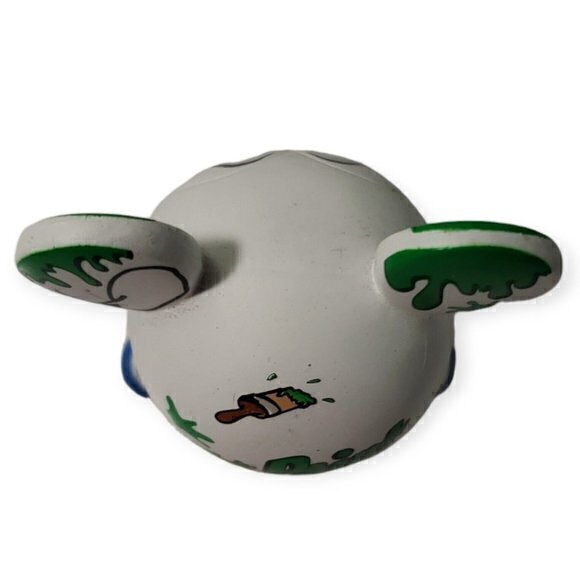 DISNEY VINYLMATION 3" Park 6 Donald Duck Green Wet Paint Sign Non Variant - Picture 3 of 4